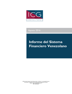 Informe Financiero Agosto 2016