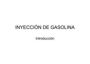 inyección de gasolina