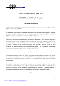 CC Andalucía 433-2015 - Contratos del Sector Público