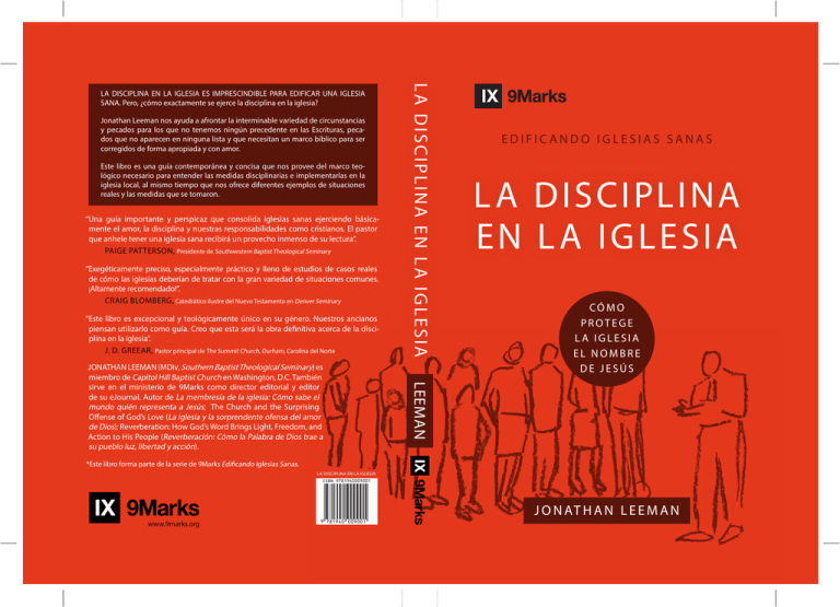 LA DISCIPLINA EN LA IGLESIA