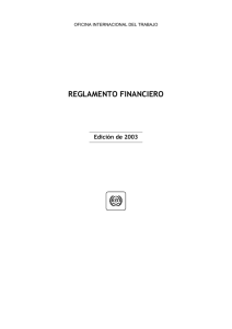 reglamento financiero