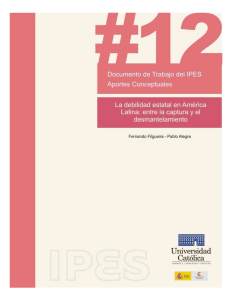 La debilidad estatal en América Latina