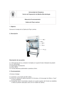 Manual de Cabina de Flujo Laminar: Funcionamiento y Seguridad