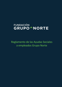 Reglamento de las Ayudas Sociales a empleados Grupo Norte