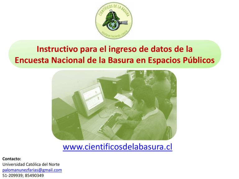 Diapositiva 1 Cient ficos De La Basura