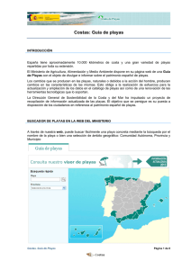 Costas: Guía de playas - Ministerio de Agricultura, Alimentación y