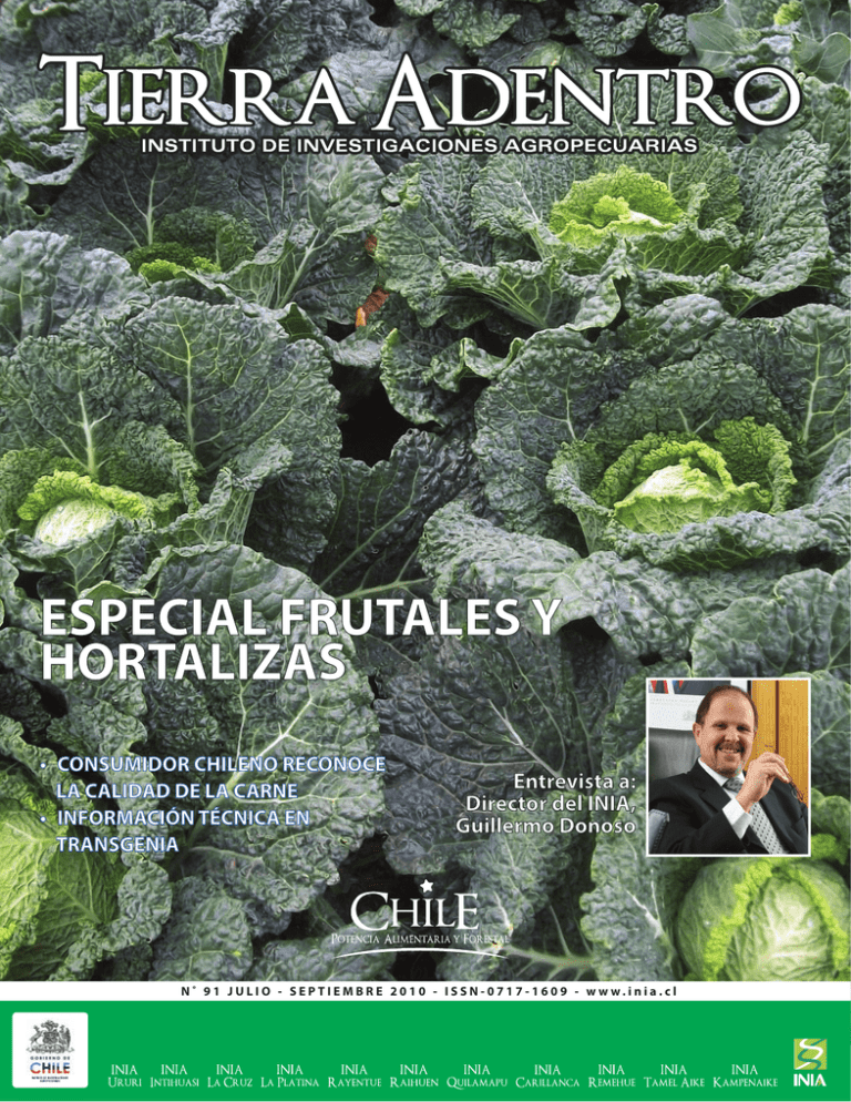 Especial Frutales Y Hortalizas