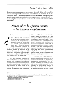 Notas sobre la «forma-suefio» y los últimos neoplatónicos