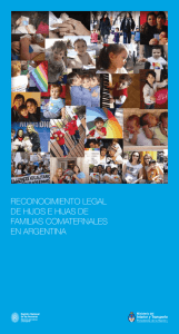 Reconocimiento legal de hijos e hijas de familias
