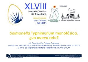 Salmonella Typhimurium monofásica, ¿un nuevo reto?