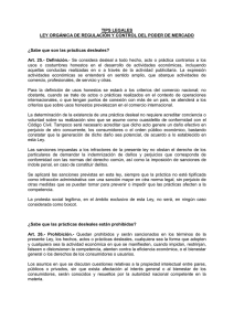 TIPS LEGALES LEY ORGÁNICA DE REGULACIÓN Y CONTROL