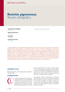 retinitis pigmentosa Revisión bibliográfica