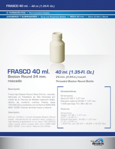 FRASCO 40 ml. 40 mL {1.35-FL Dz.