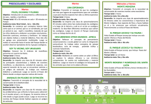 Programa de Educación Ambiental 2016