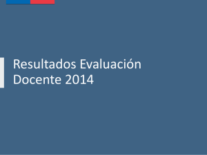 Evaluación Docente 2014 - Ministerio de Educación de Chile