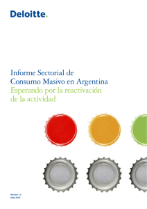 Informe Sectorial de Consumo Masivo en Argentina