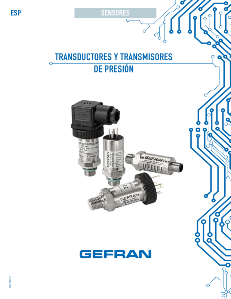 Transductores Y Transmisores De Presión