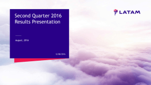 Second Quarter 2016 Results Presentation