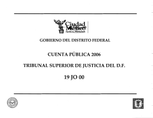 Tribunal Superior de Justicia del Distrito Federal