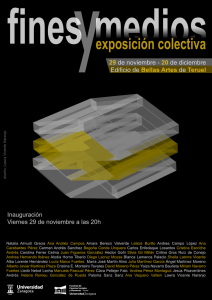 cartel exposici_n Fines y medios