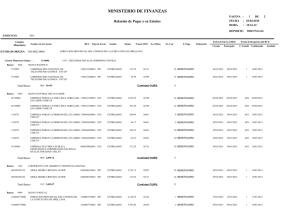 ministerio de finanzas - Consejo de la Judicatura