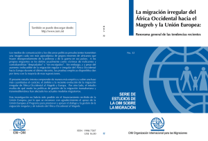 La migración irregular del África Occidental hacia el Magreb y la