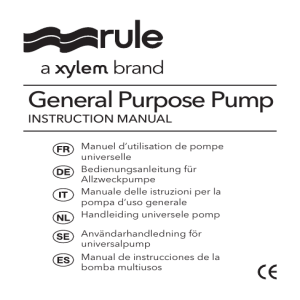 General Purpose Pump