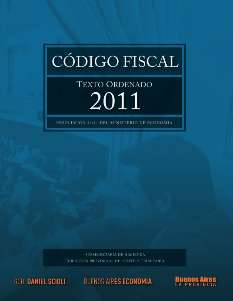 Código Fiscal Texto Ordenado 2011.