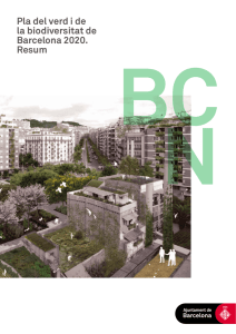 Pla del verd i de la biodiversitat de Barcelona 2020. Resum