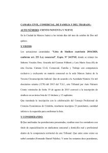 Circunscripción Marcos Juárez - Consejo Profesional de Ciencias