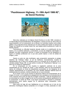 32. David Hockney - Análisis de Fotografía