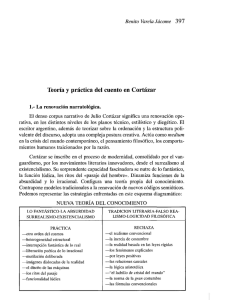 Teoría y práctica del cuento en Cortázar