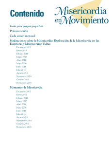 Meditaciones sobre la Misericordia