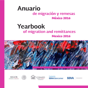 Anuario de Migración y Remesas 2016