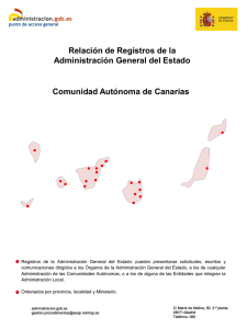 Canarias - Administracion.gob.es