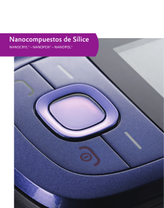 Nanocompuestos de Sílice