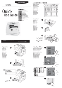 WorkCentre 5020 Quick Use Guide