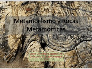 Clase de rocas metamórficas