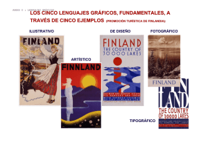 cinco lenguajes gr&aacute;ficos
