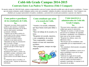 Cobb 6th Grade Campus 2014-2015