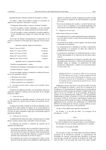 Apartado primero: Situación laboral de los padres o tutores. Los