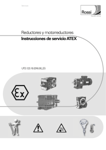 Reductores y motorreductores Instrucciones de servicio ATEX