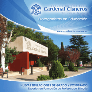 du - Centro Universitario Cardenal Cisneros