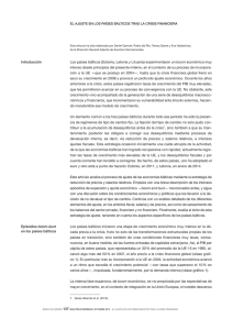 El ajuste en los países bálticos tras la crisis