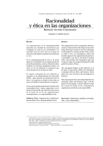 racionalidad y etica - Biblioteca Digital Universidad del Valle