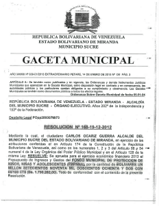fmpnna - Alcaldía del Municipio Sucre