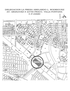 delegaci&oacute;n la presa abelardo l. rodriguez av. aranjuez