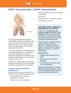 EPOC: Exacerbaciones - [COPD: Exacerbations]