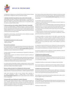 aviso de privacidad - Instituto Bilingüe Carlos Dickens