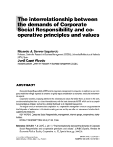 operative principles and values
